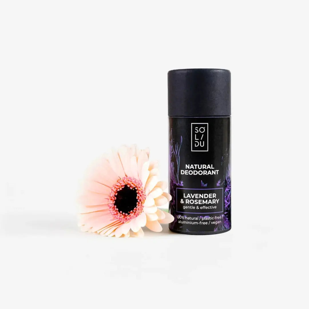 SOLIDU Lavender & Rosemary Deodorant – natural deodorant for sensitive skin, 50g