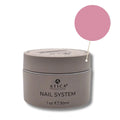 Atica Professional nail system jar with a pink color swatch on a white background