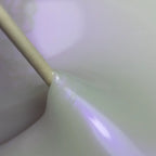 Viscous self leveling Jelly Gelly lolly gel milky pearl texture closeup
