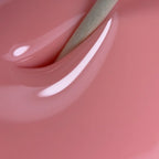 Viscous self leveling Jelly Gelly lolly gel rosse nude texture closeup