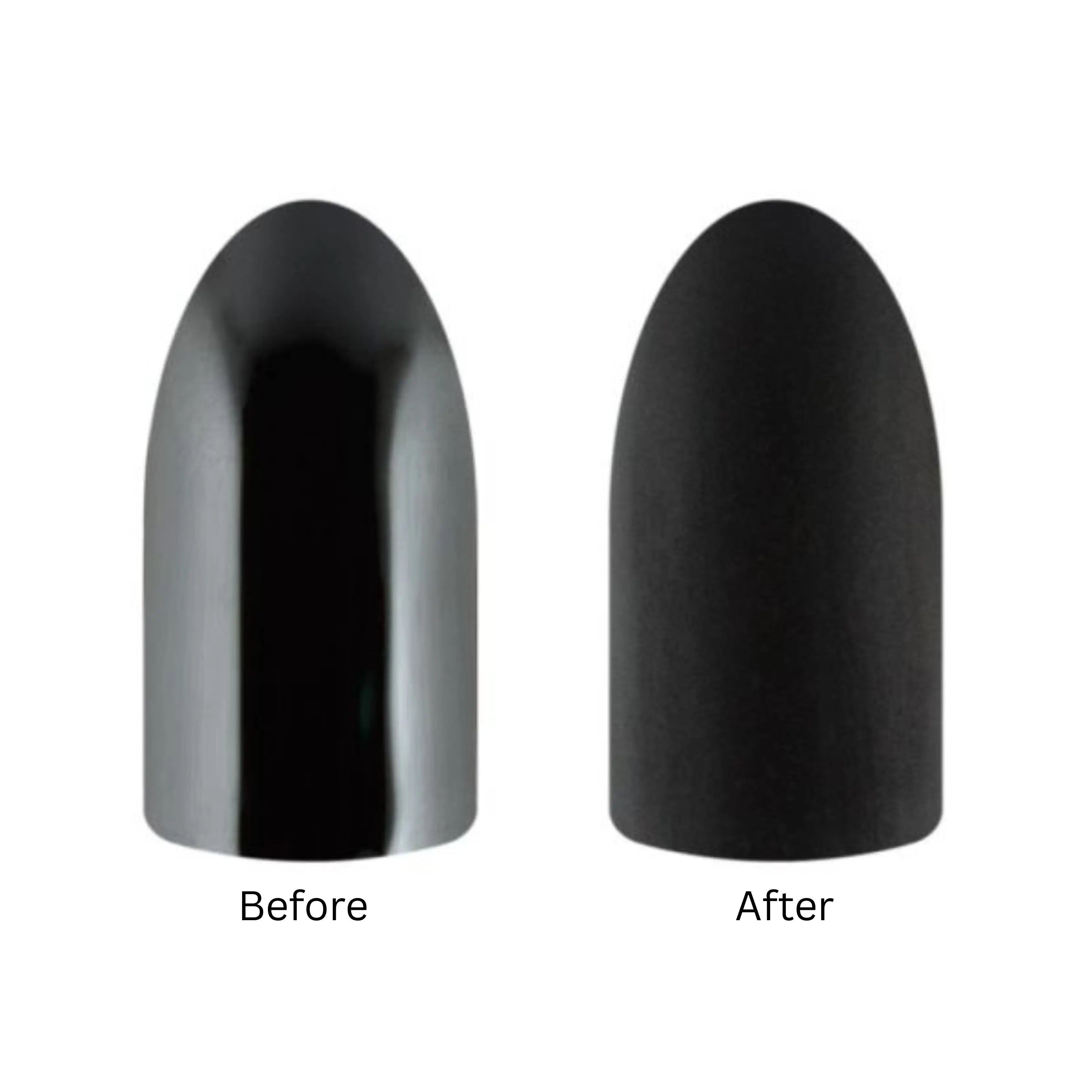 Matte Top Coat 15 ml – velvet effect no-wipe top coat for gel manicures