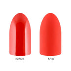 Matte Top Coat 15 ml – velvet effect no-wipe top coat for gel manicures