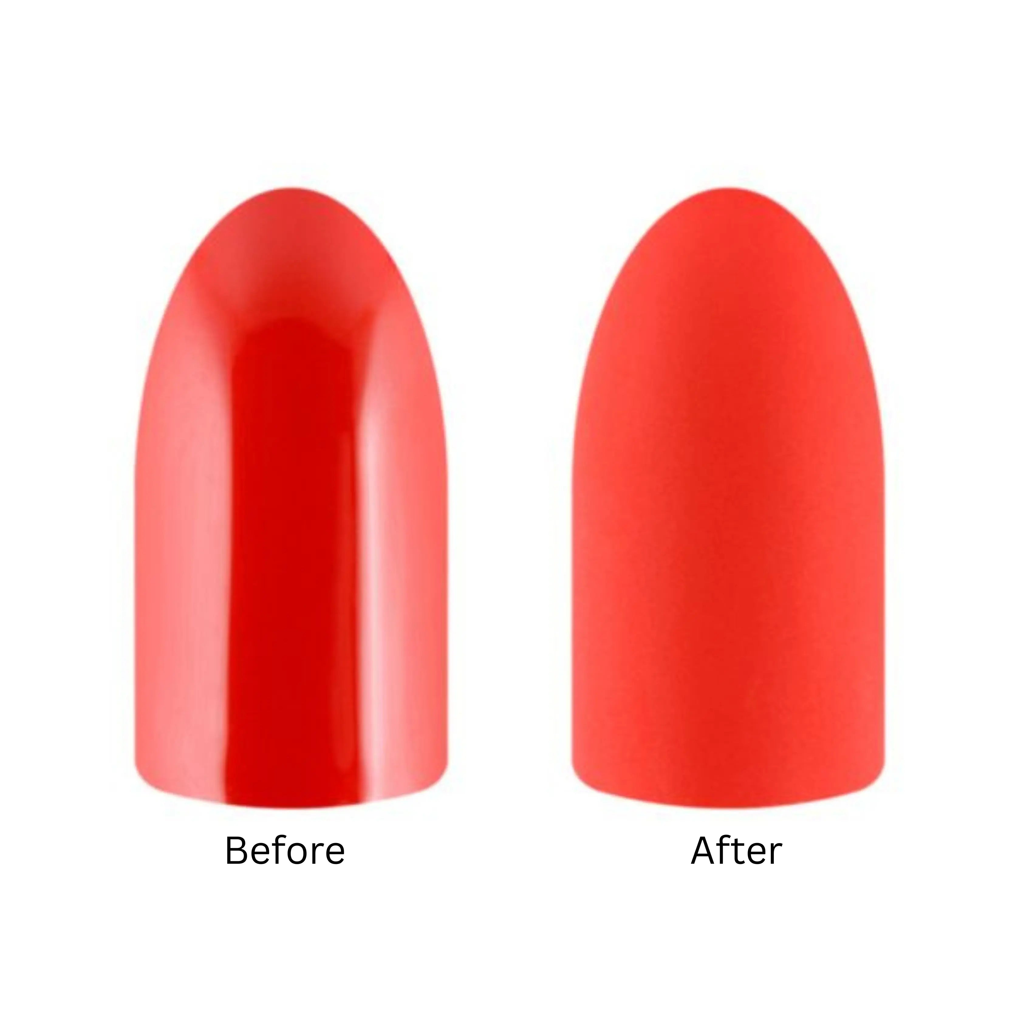 Matte Top Coat 15 ml – velvet effect no-wipe top coat for gel manicures