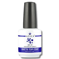 Matte Top Coat 15 ml – velvet effect no-wipe top coat for gel manicures