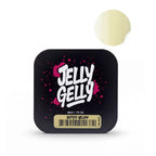 Jelly Gelly Macarons Builder Gel Butter Yellow 40ml jar showing pastel soft yellow gel texture