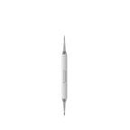 Staleks PRO Exclusive 01 11 Double Ended Liner Brush 7mm and 12mm with white matte handle