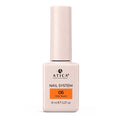 A bottle of Atica Professional Nail System gel polish in shade 06 'One Touch', featuring a pale pink bottle and cap with an orange label accent on a white background.