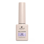 ATICA One Touch 02 Gel Polish 8ml bottle, pastel lavender gel polish for spring and floral nail designs