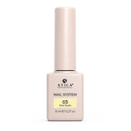 ATICA One Touch 03 Gel Polish 8ml bottle, pastel yellow gel polish for spring and summer nail designs
