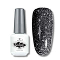 Atica TWILIGHT Gel Polish in Onyx – glowing black gel polish bottle, 7.5ml