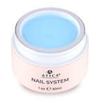 Atica Sculpting Gel 13 Pastel Blue 30ml professional nail sculpting gel with pastel blue shade