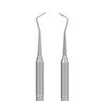 Staleks PRO Expert 20 Type 2 Professional Double Ended Pedicure Curette showing corrugated handle