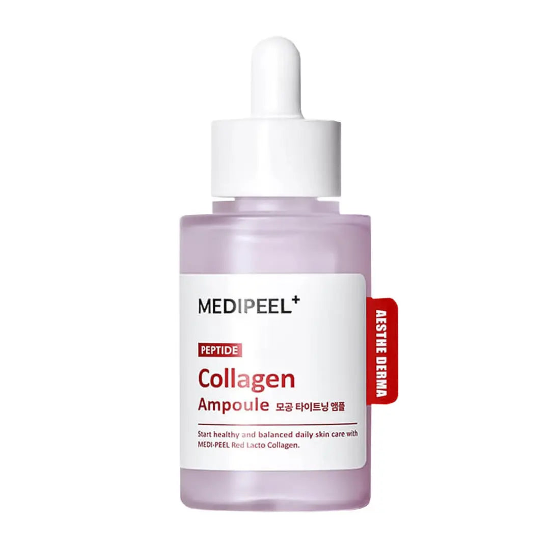 Medipeel Collagen Ampoule bottle with dropper on a white background