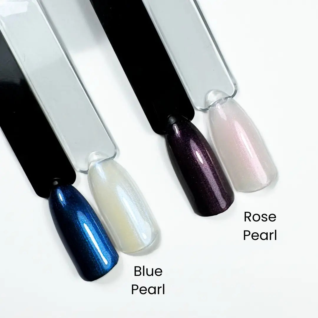 Jelly Gelly Top Coat – Blue Pearl 12ml bottle.