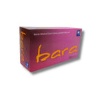 Box of Nitrile Medical Exam Gloves with 'bara' branding on a white background
