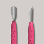 Manicure Pusher with Silicone Handle for Professional Use