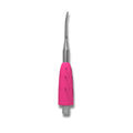 Bent narrow file tip macro view, modular pedicure tool component
