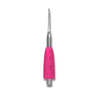 Bent narrow file tip macro view, modular pedicure tool component