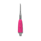 Straight narrow file tip macro view, modular pedicure tool component