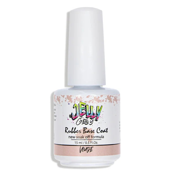 Jelly Gelly Rubber Base Coat – Nude 15ml.