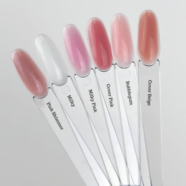 Jelly Gelly Rubber Base Coat – Bubblegum 15ml.