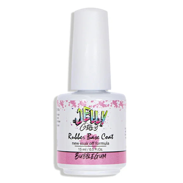 Jelly Gelly Rubber Base Coat – Bubblegum 15ml.