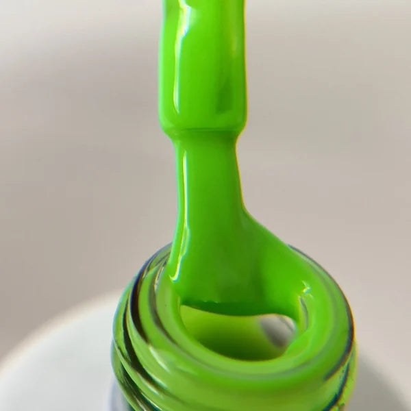 Jelly Gelly Neon Rubber Base Electric Lime Bottle
"Jelly Gelly Neon Rubber Base Electric Lime 15ml – Vibrant Neon Green Base Coat"