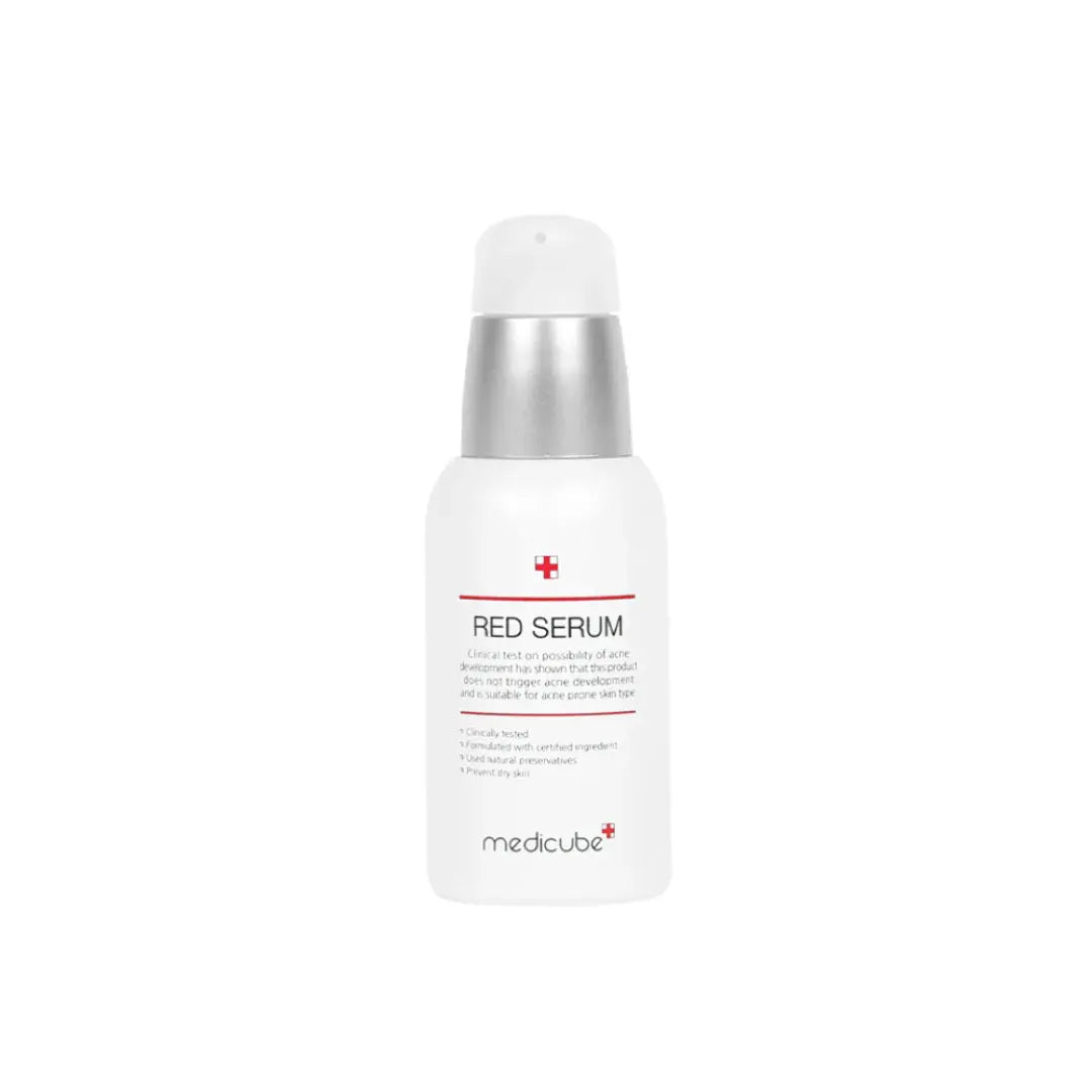 Medicube Red Serum 2.0 calming blemish control acne treatment 30ml bottle