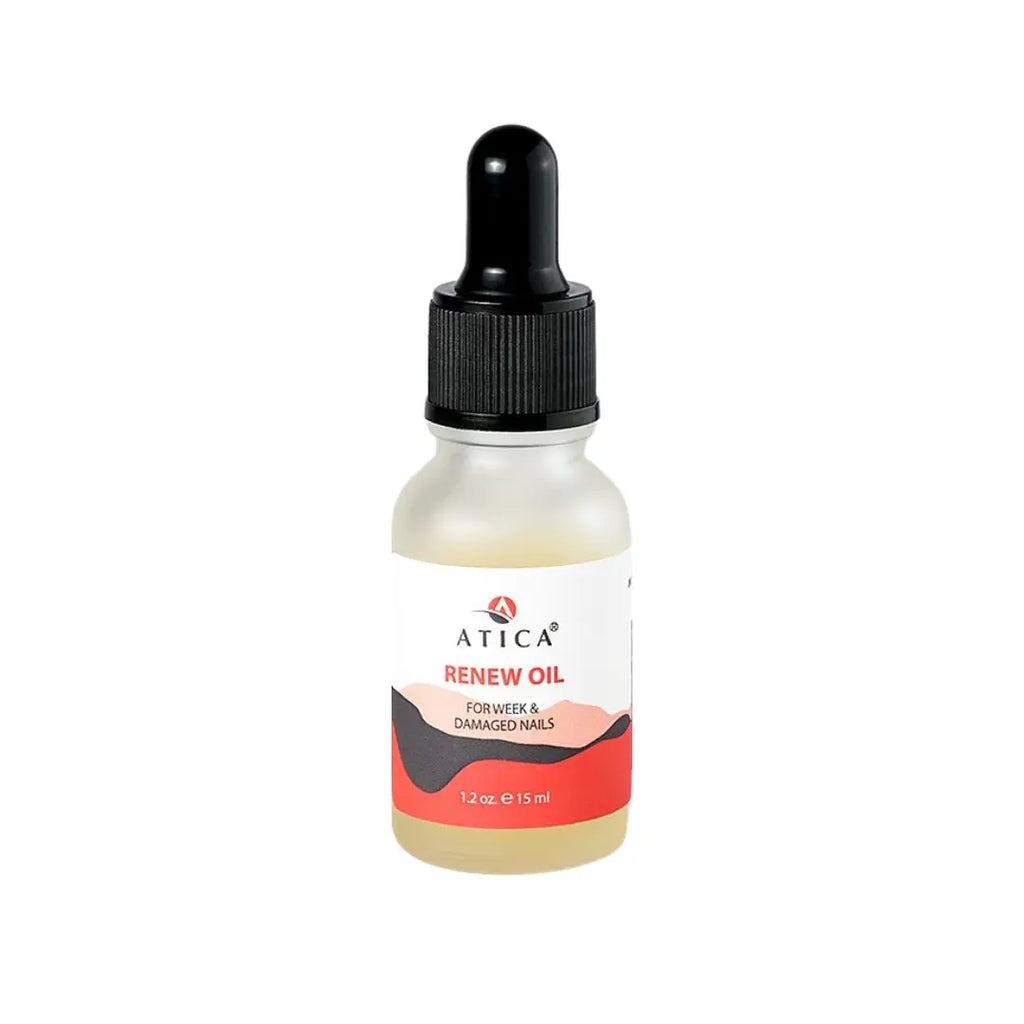Atica renew oil 15ml advanced nail recovery serum for damaged and separated nails