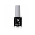 SAGA Stamping Paint №01 black, 8ml bottle, professional stamping polish for nail art