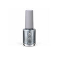 SAGA Stamping Paint №10 silver, 8ml bottle, professional stamping polish for nail art