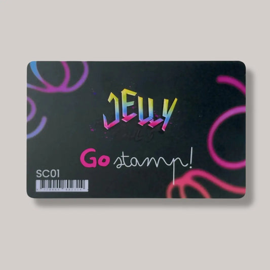 JELLY GELLY Stamping Scraper – ultra-thin and flexible tool for precise nail stamping.