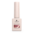 ATICA Satin Cat's Eye SC12 gel polish, deep pink-crimson magnetic cat's eye shimmer with satin finish