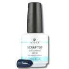 Scrap Top Coat 15 ml – glitter and flake top coat for elegant nail designs