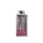 Polished scissor blades closeup for precise cuticle cutting