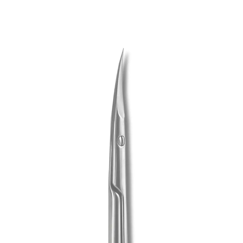 Staleks Pro EXPERT 20 TYPE 2 · classic curved cuticle scissors with ergonomic handles for professional manicure use.