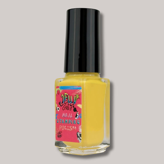 Jelly Gelly Yellow Stamping Nail Polish - 6ml Bottle
"6ml Bottle of Jelly Gelly Yellow Stamping Nail Polish with Precision Brush for Seamless Application"