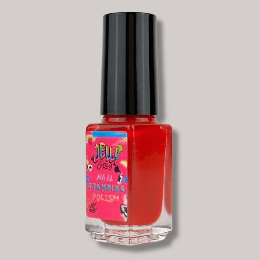 Jelly Gelly Red Stamping Nail Polish
"Jelly Gelly Red Stamping Nail Polish - Bold, Vibrant Red Finish for Nail Art"