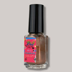 Jelly Gelly Brown Stamping Nail Polish – rich brown nail art stamping polish 6ml