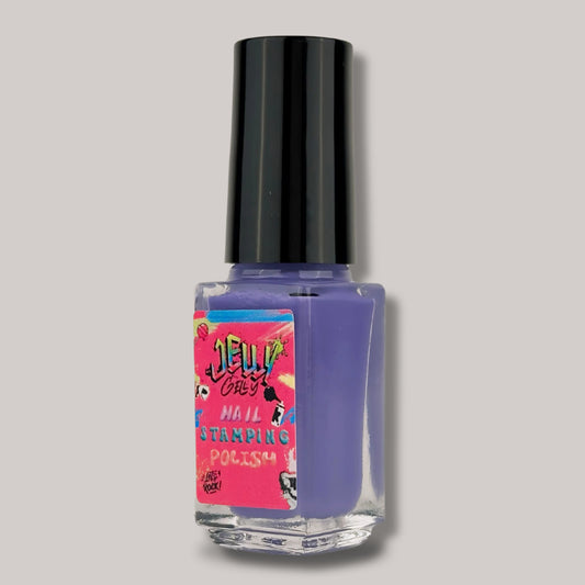 Nail Art Created with Jelly Gelly Violet Stamping Polish
"Beautiful Nail Art Created with Jelly Gelly Violet Stamping Nail Polish"