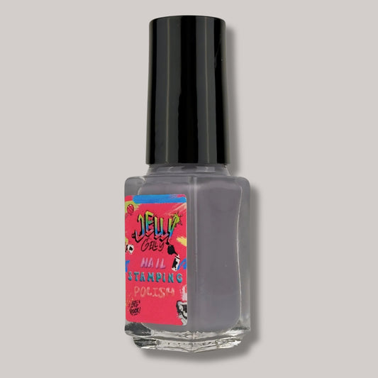 Jelly Gelly Grey Stamping Nail Polish - 6ml Bottle
"6ml Bottle of Jelly Gelly Grey Stamping Nail Polish with Precision Brush for Smooth Application"