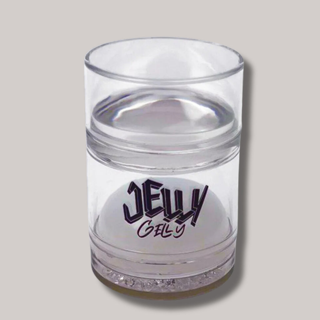 Double-sided silicone nail stamper with scraper – Jelly Gelly stamping tool