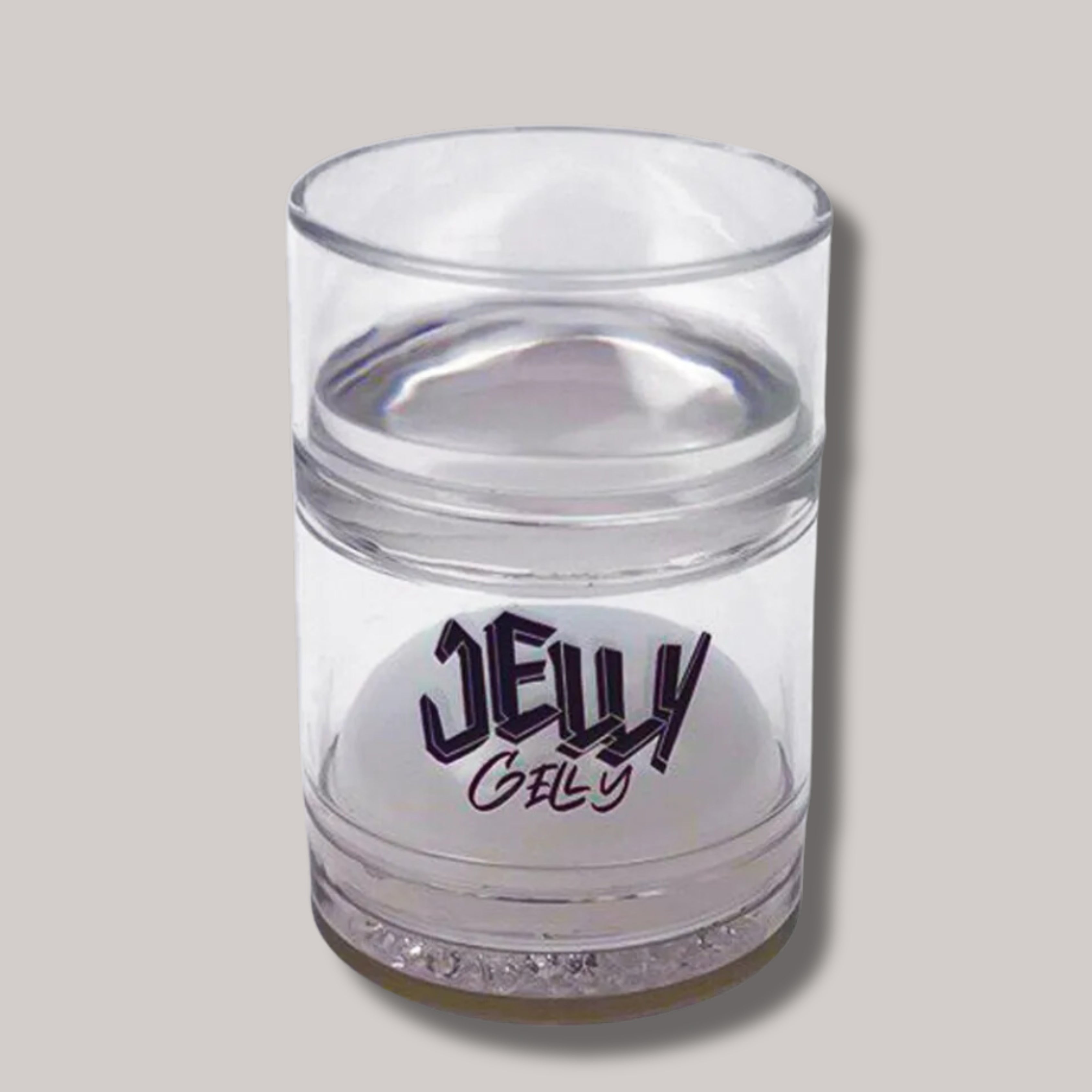 Double-sided silicone nail stamper with scraper – Jelly Gelly stamping tool