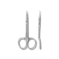 Staleks Pro Exclusive 21 Type 1 Magnolia Cuticle Scissors with unique handle curve