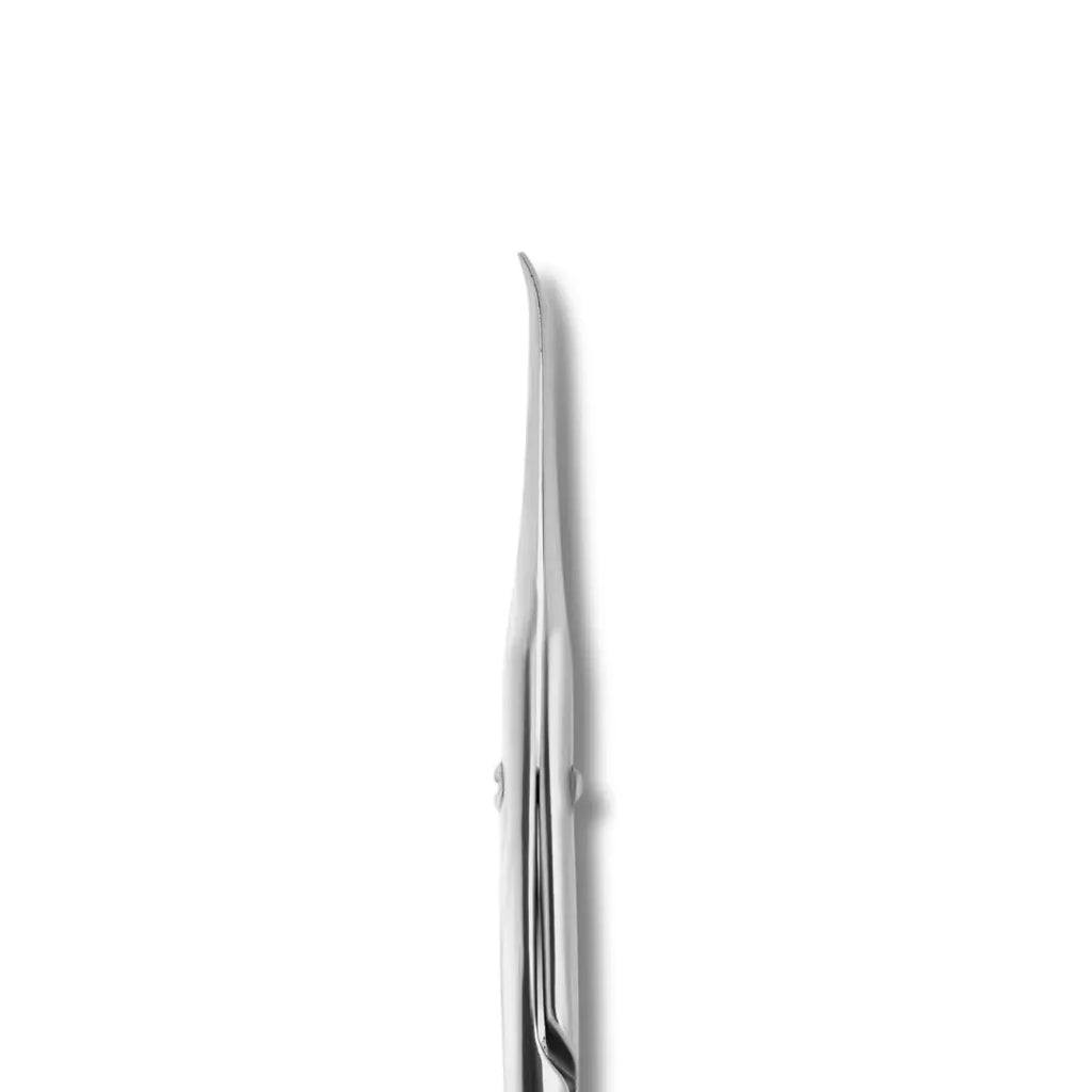 Magnolia engraved scissor handles and microscope sharpened blades