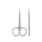 Staleks PRO Exclusive 22 Type 2 Professional Cuticle Scissors Magnolia showing straight handles