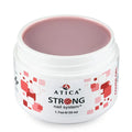 Atica STRONG Cover Gel Tan 50ml – pink-toned builder gel for strong nail extensions.

