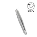 Staleks Pro Expert 10 Type 3 Eyebrow Tweezers with wide beveled edges