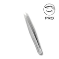 Staleks Pro Expert 10 Type 5 Eyebrow Tweezers with pointed edges