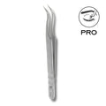 Staleks Pro Expert 41 Type 1 Curved Eyelash Tweezers
